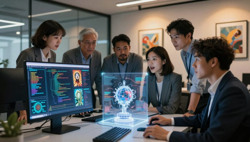 AI image generation technology